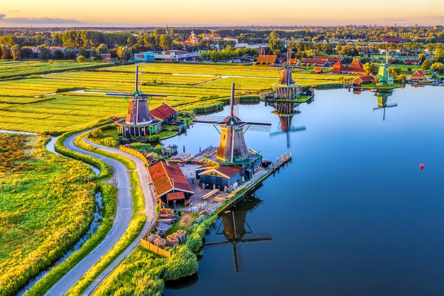 Windmills at Zaanse Schans
